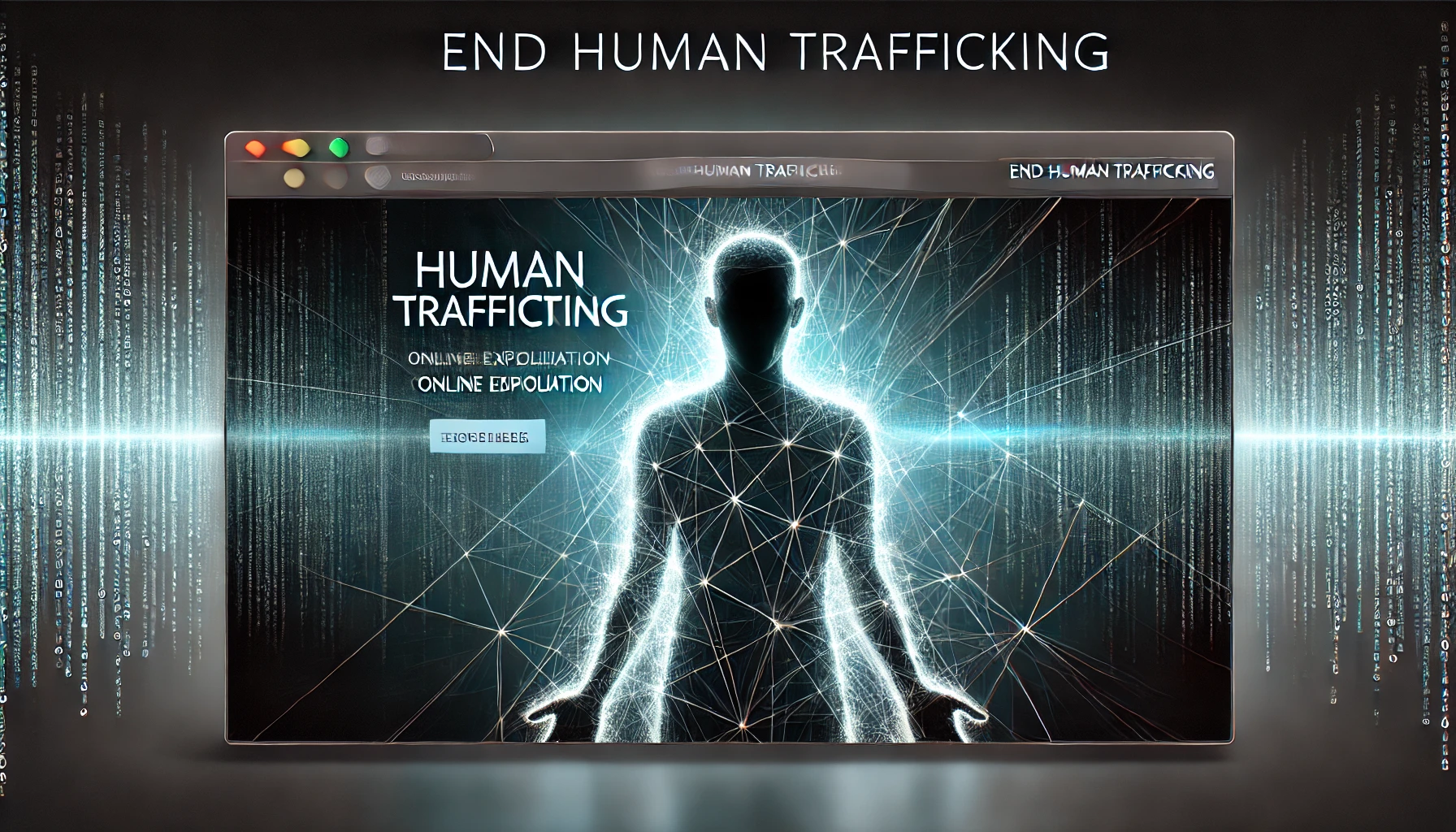 Human trafficking awareness image